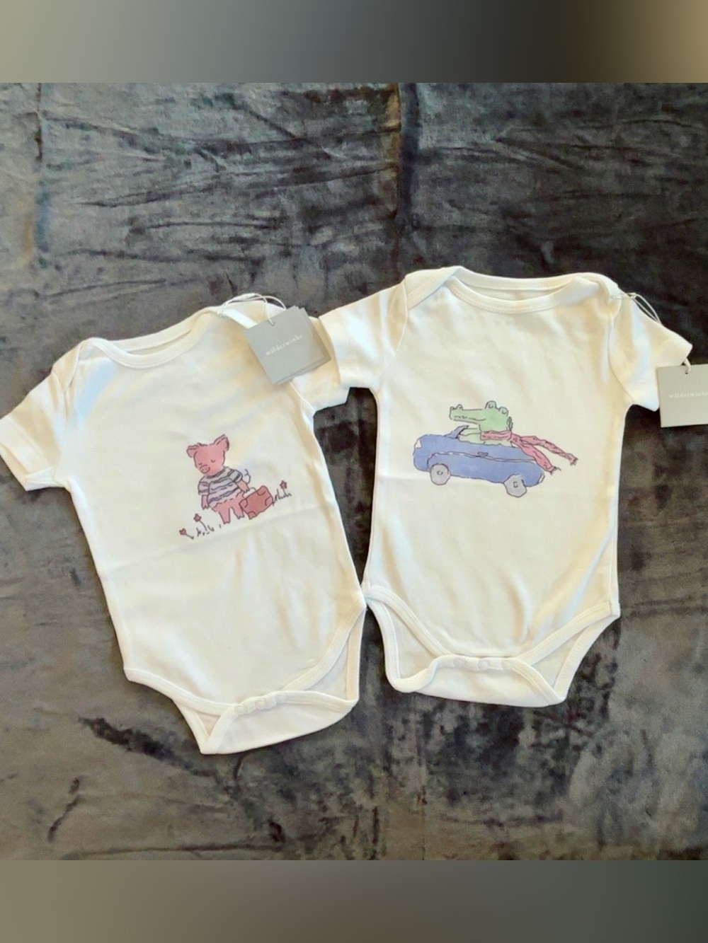 Walderwinks Organic Onesies NWT